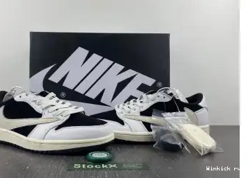 OG X 1 WHITE JORDAN BLACK TRAVIS AIR LOW SCOTT 0502